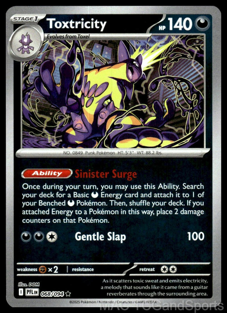 Toxtricity 068/094 Reverse Holo