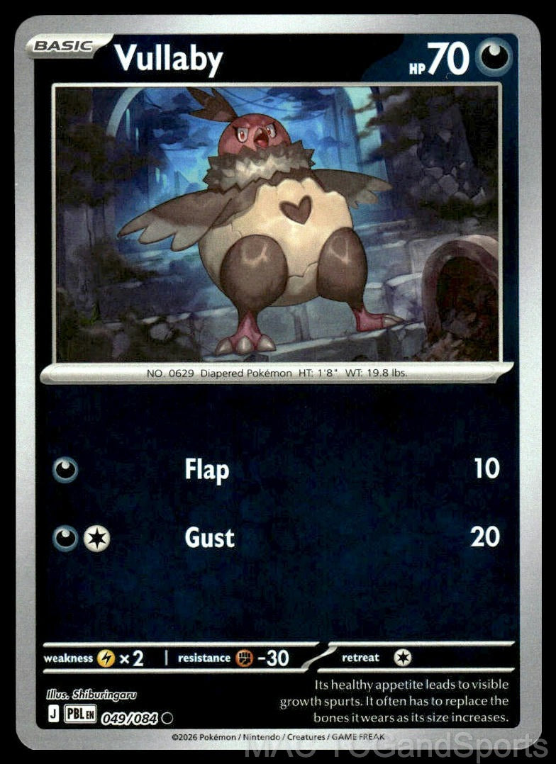 Vullaby 049/084 Reverse Holo