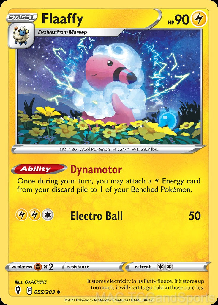 Flaaffy 055/203 Reverse Holo