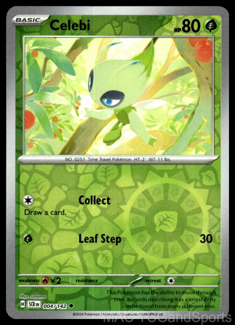 Celebi 004/142 Reverse Holo