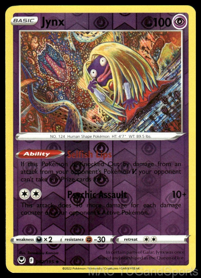 Jynx 062/195 Reverse Holo