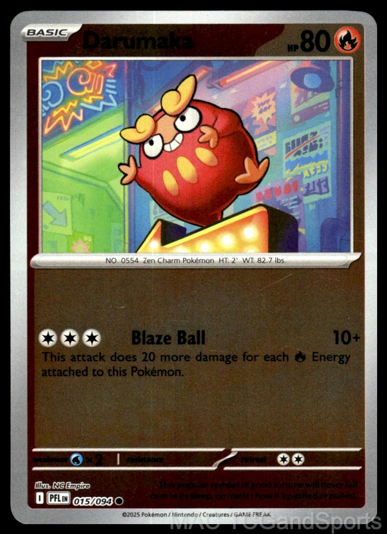 Darumaka 015/094 Reverse Holo