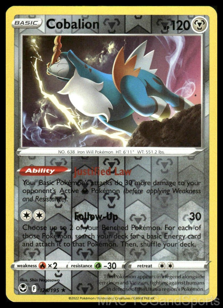 Cobalion 126/195 Reverse Holo