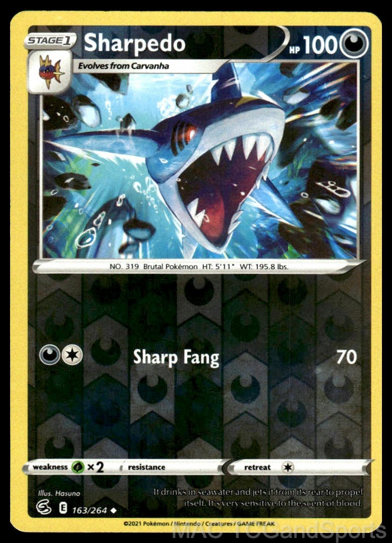 Sharpedo 163/264 Reverse Holo