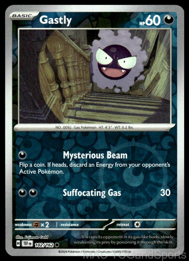 Gastly 102/162 Reverse Holo
