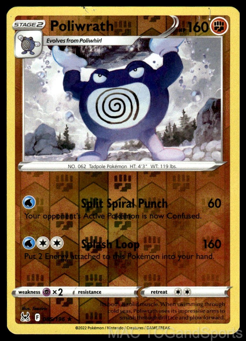 Poliwrath 085/196 Reverse Holo