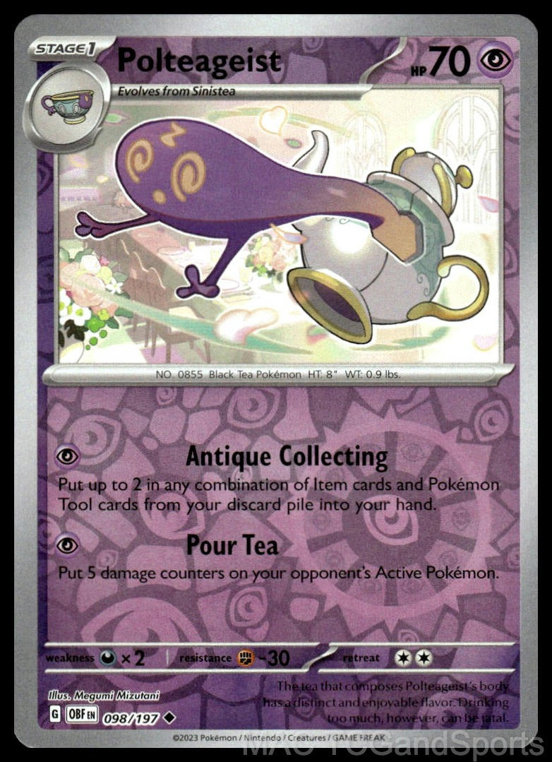Polteageist 098/197 Reverse Holo