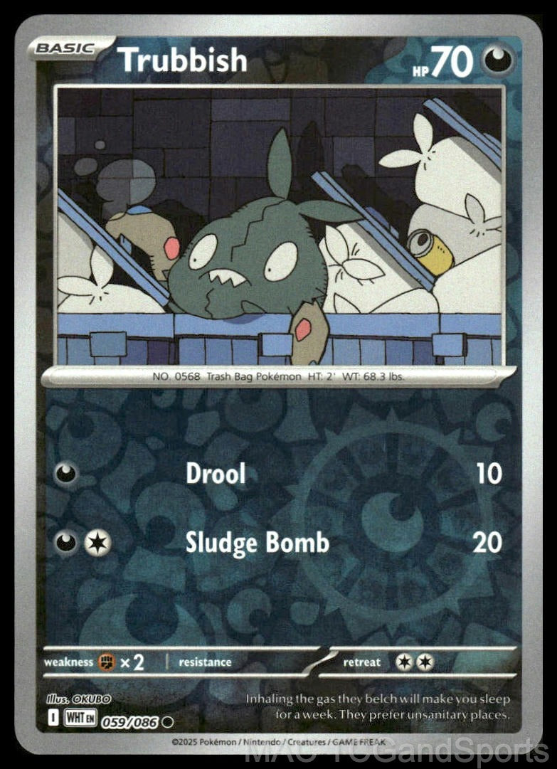 Trubbish 059/086 Reverse Holo