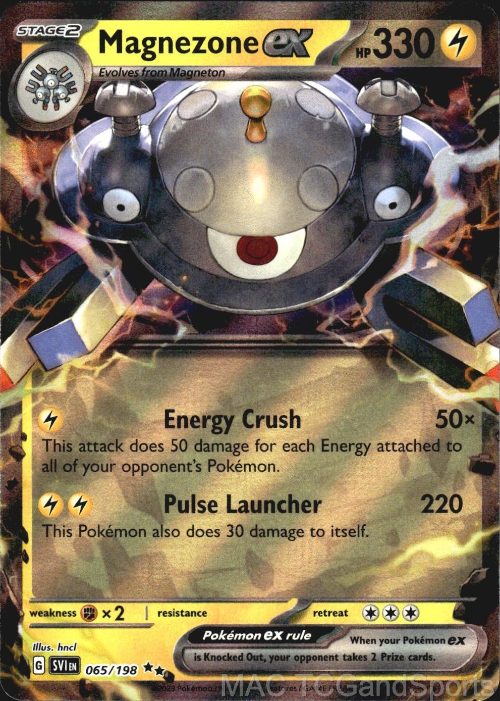 Magnezone ex 065/198 Holo Scarlet & Violet Pokemon TCG NM