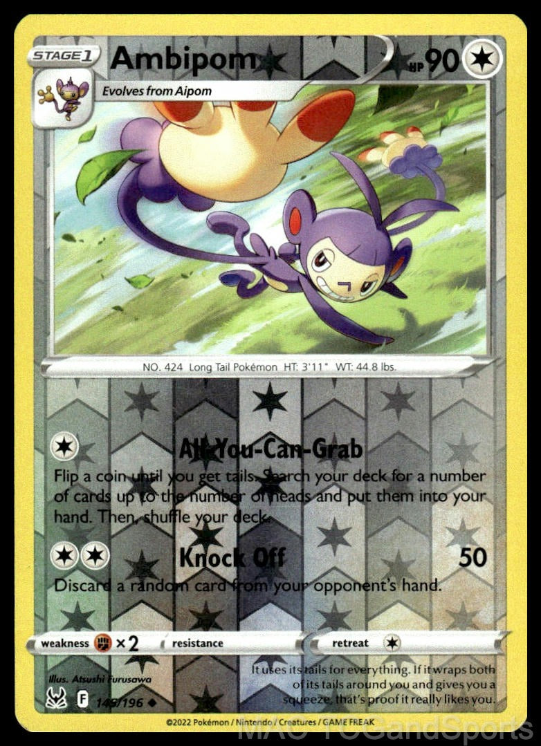 Ambipom 145/196 Reverse Holo