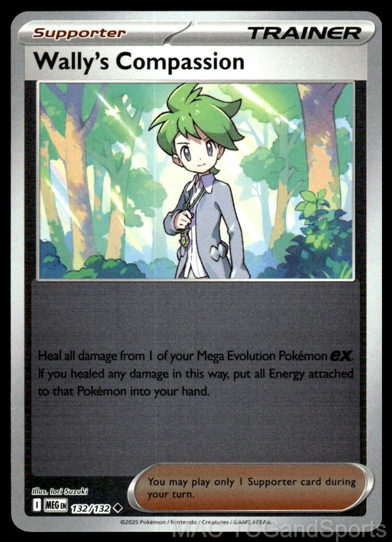Wally's Compassion 132/132 Reverse Holo