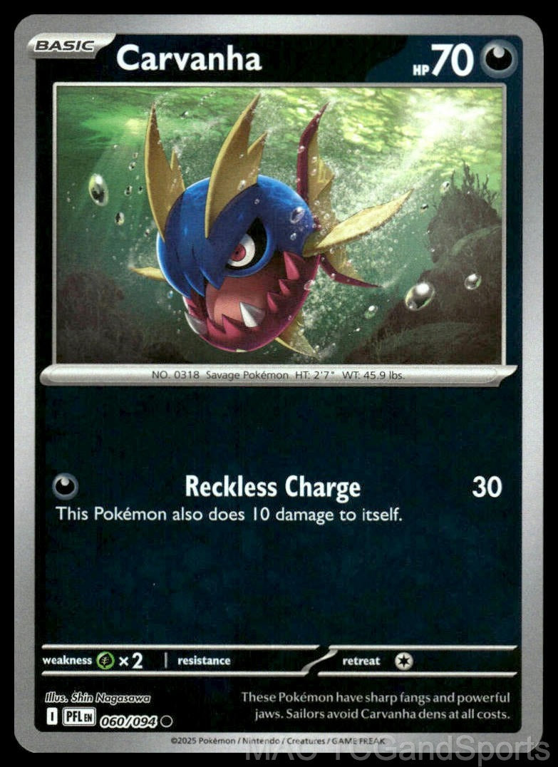 Carvanha 060/094 Reverse Holo