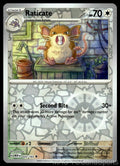 Raticate 020/165 Reverse Holo