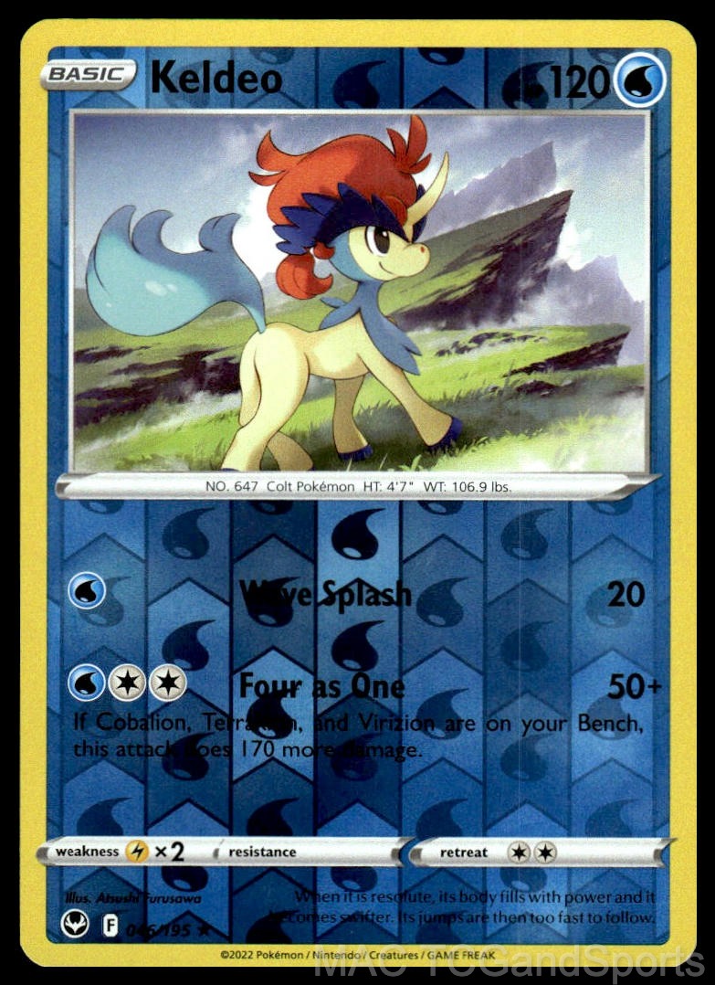 Keldeo 046/195 Reverse Holo
