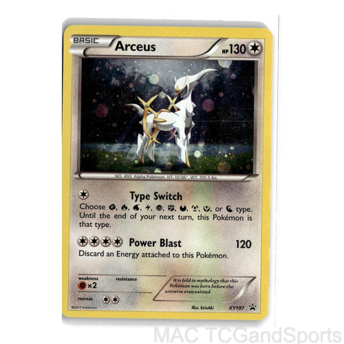 Arceus XY197 Holo XY Promo Pokemon TCG LP