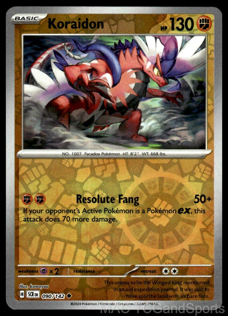 Koraidon 090/142 Reverse Holo