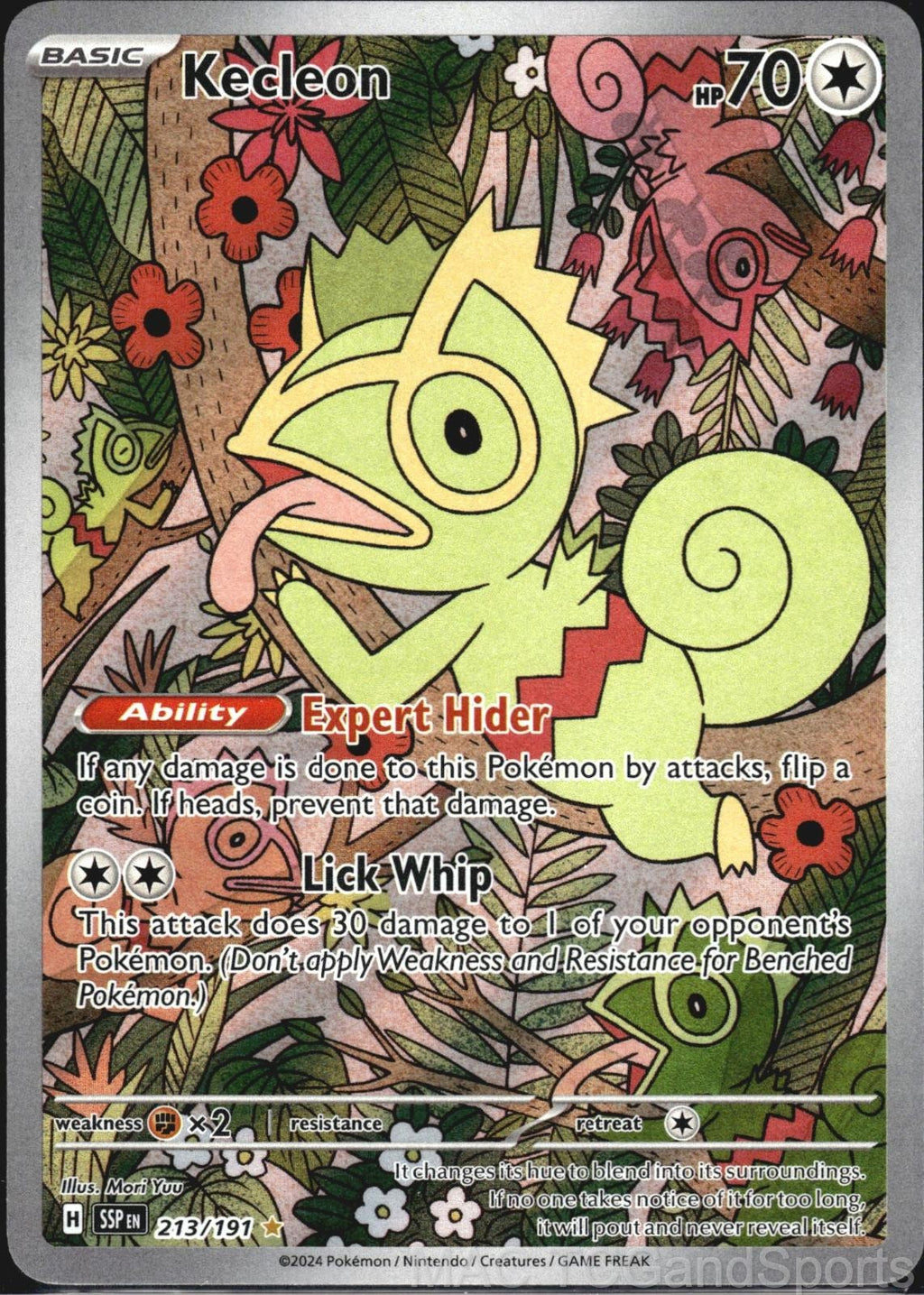 Kecleon 213/191 Holo Surging Sparks Pokemon TCG NM