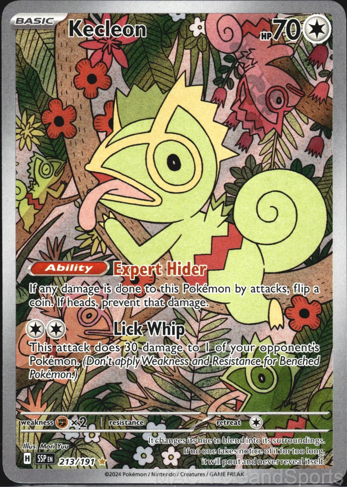 Kecleon 213/191 Holo Surging Sparks Pokemon TCG NM