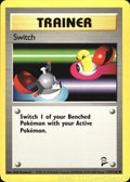 Switch 123/130 Base Set 2 Pokemon TCG LP