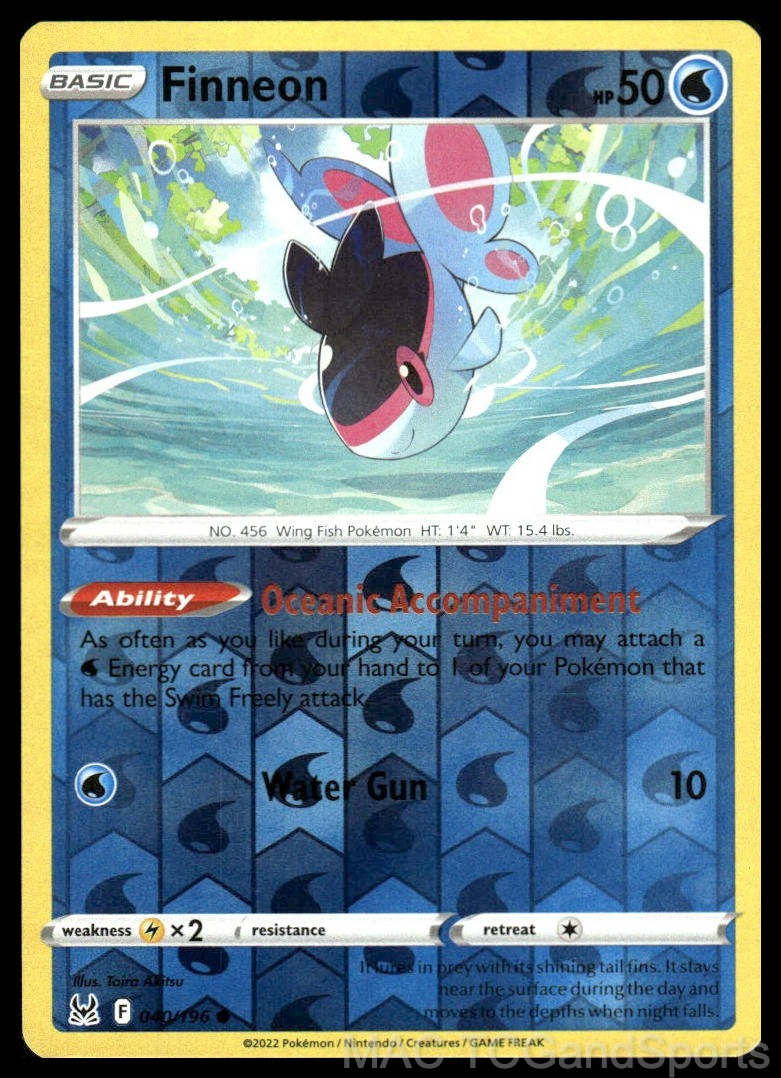 Finneon 040/196 Reverse Holo