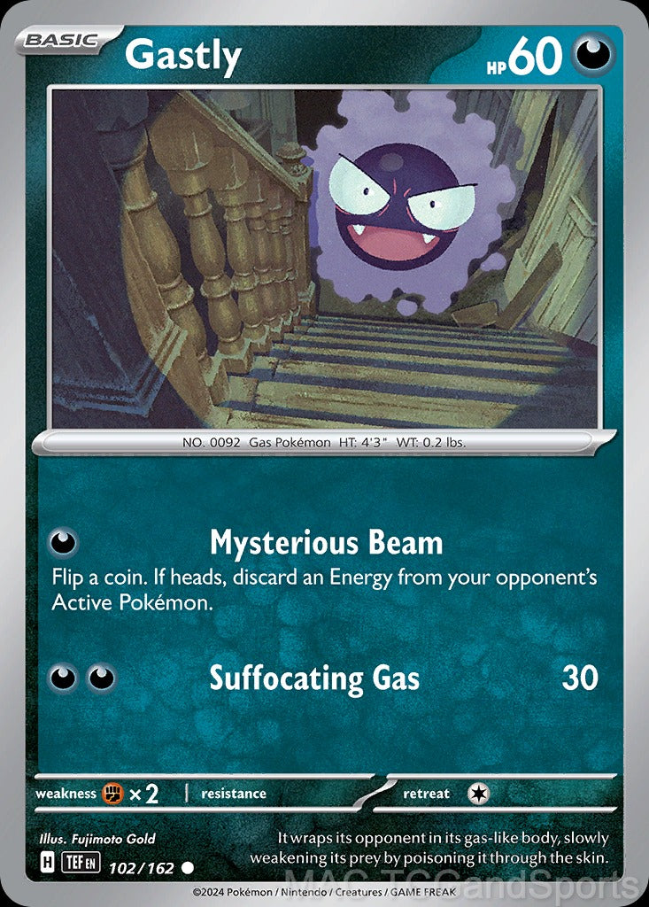 Gastly 102/162 Reverse Holo