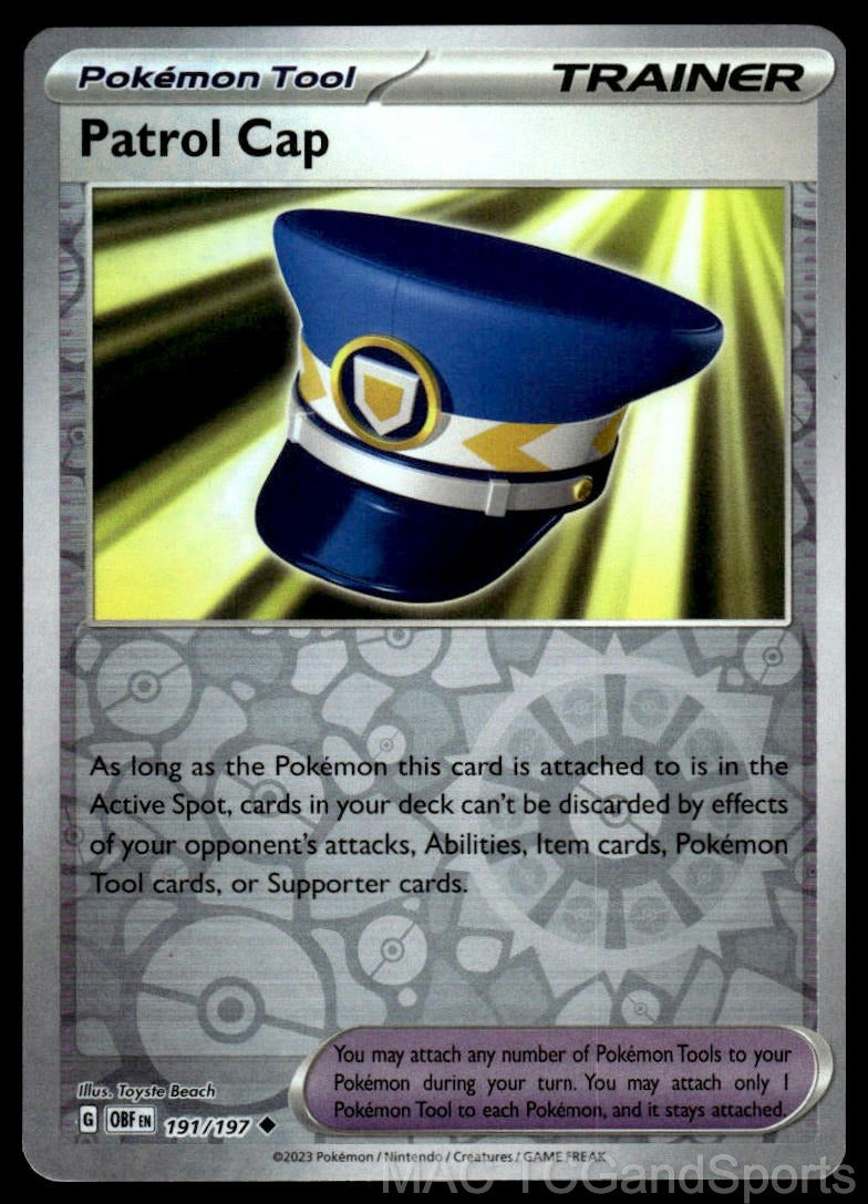Patrol Cap 191/197 Reverse Holo