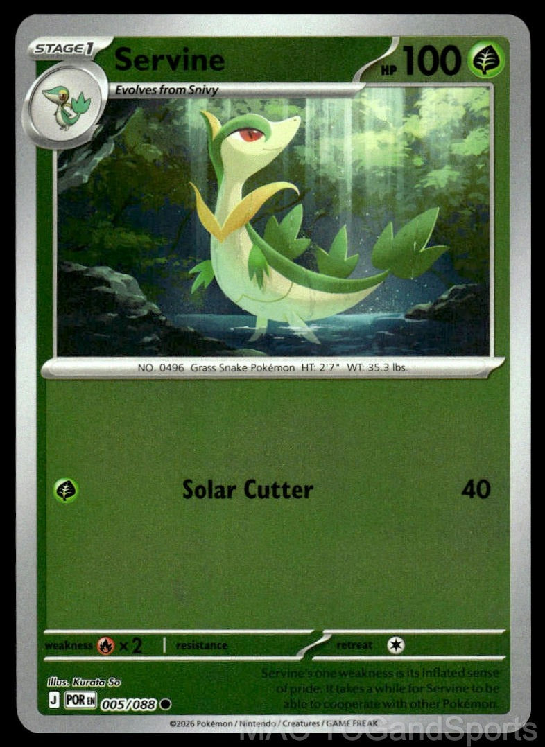 Servine 005/088 Reverse Holo