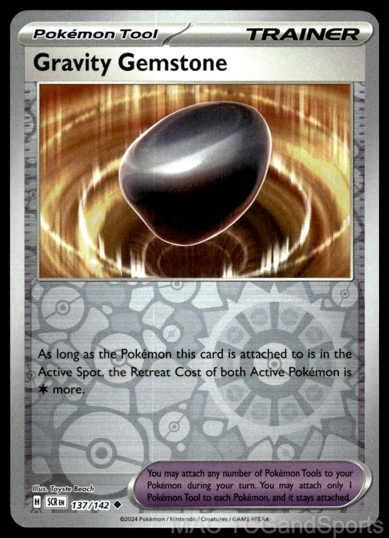 Gravity Gemstone 137/142 Reverse Holo