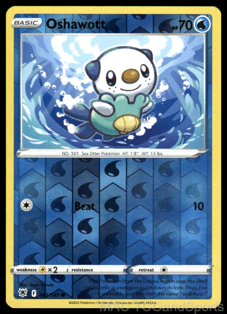 Oshawott 041/189 Reverse Holo