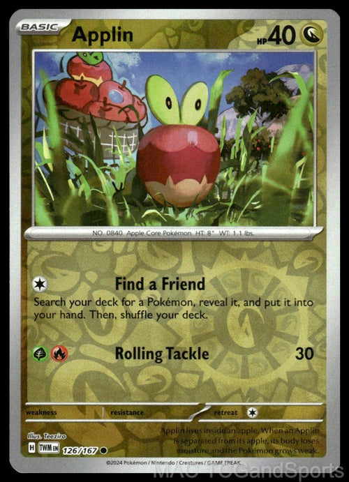 Applin 126/167 Reverse Holo