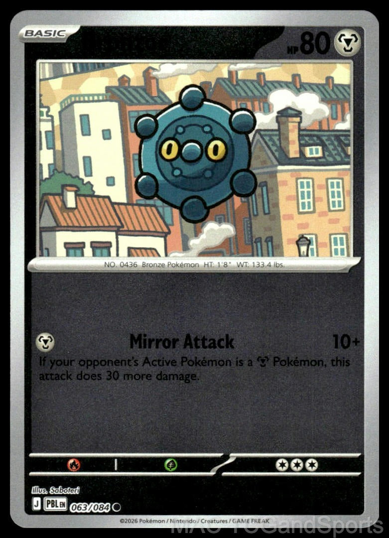 Bronzor 063/084 Reverse Holo
