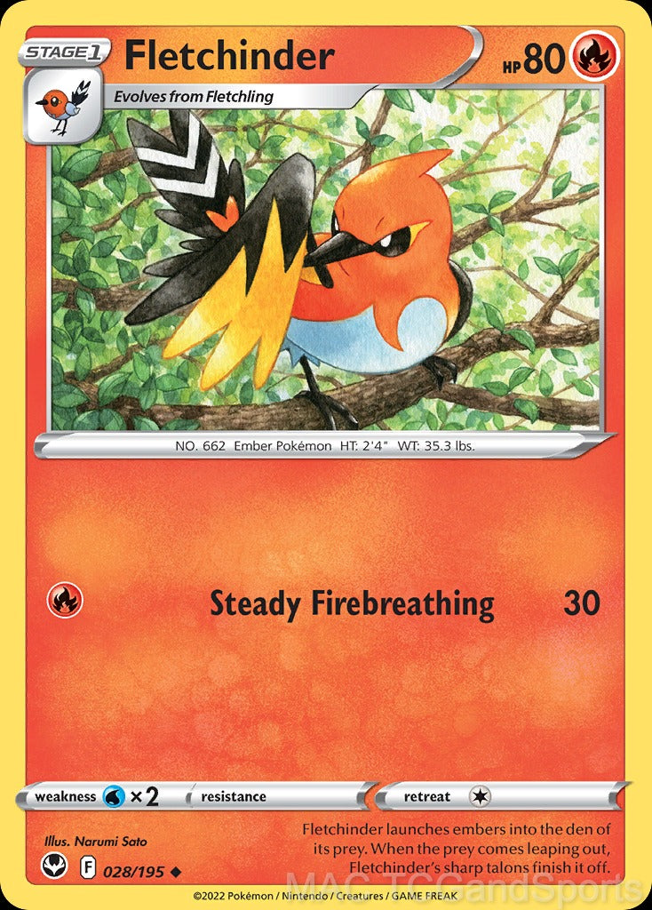Fletchinder 028/195 Reverse Holo