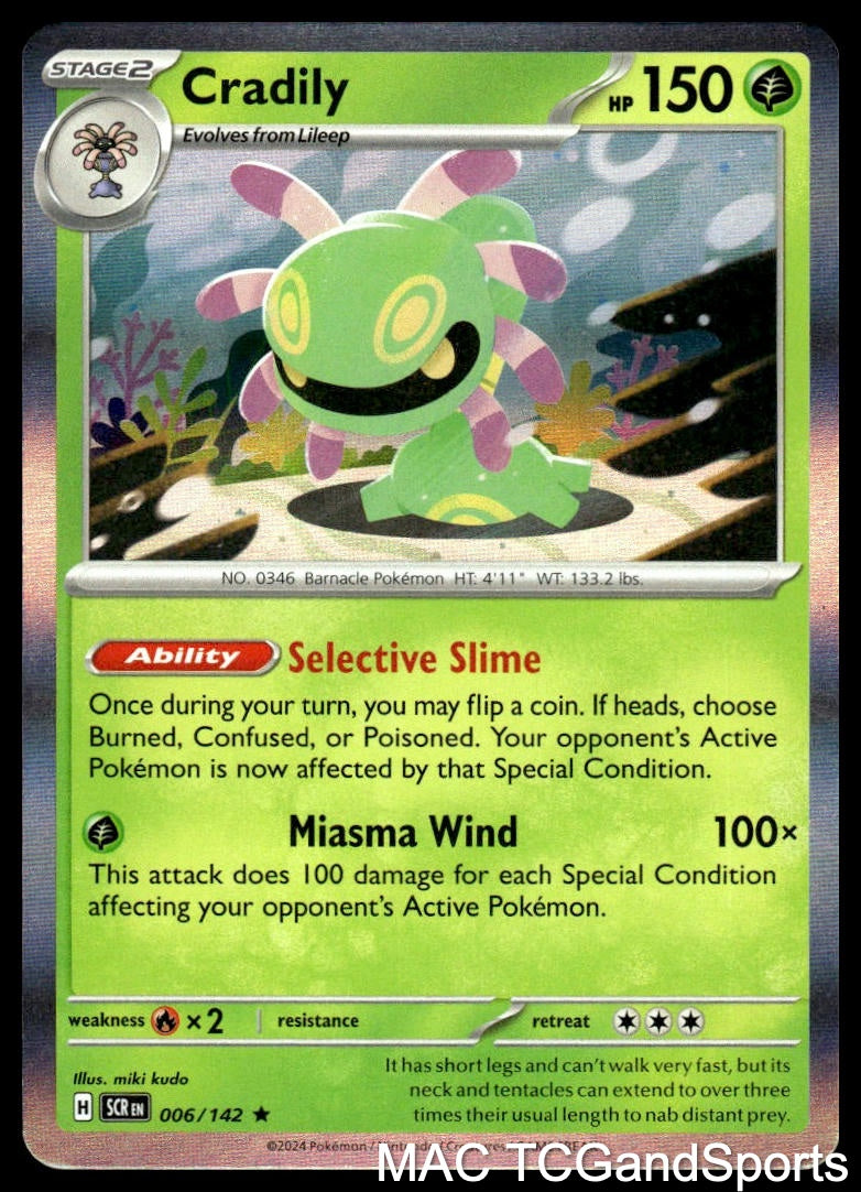 Cradily 006/142 Holo
