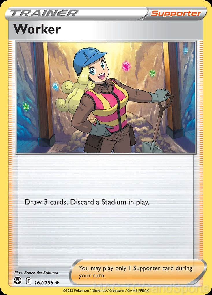 Worker 167/195 Reverse Holo