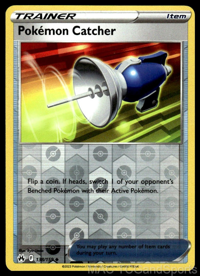 Pokemon Catcher 138/159 Reverse Holo
