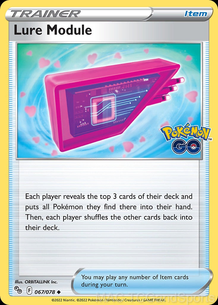 Lure Module 067/078 Reverse Holo
