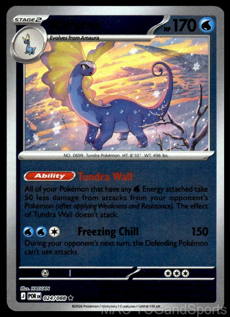 Aurorus 024/088 Reverse Holo
