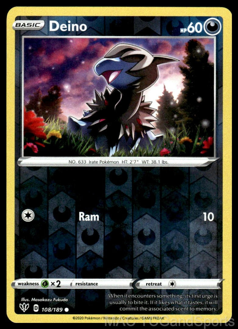 Deino 108/189 Reverse Holo