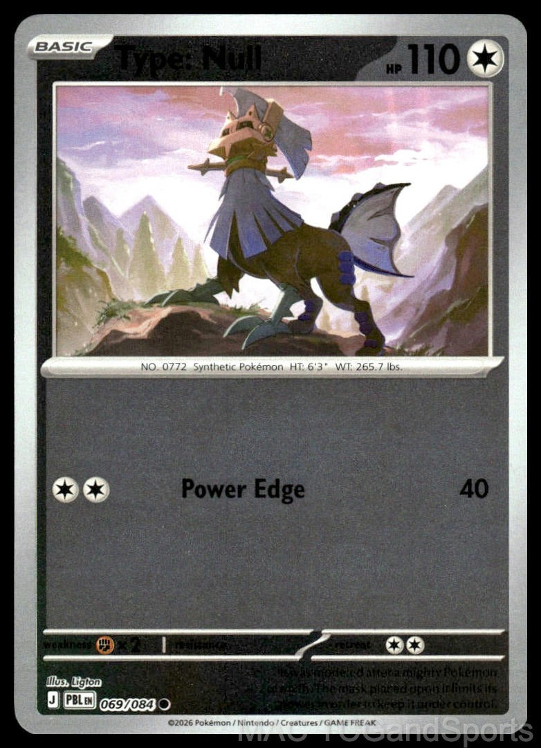 Type: Null 069/084 Reverse Holo