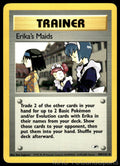 Erika's Maids 109/132 Unlimited Gym Heroes Pokemon TCG LP