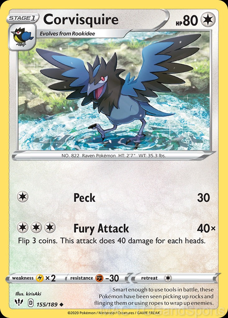 Corvisquire 155/189 Reverse Holo