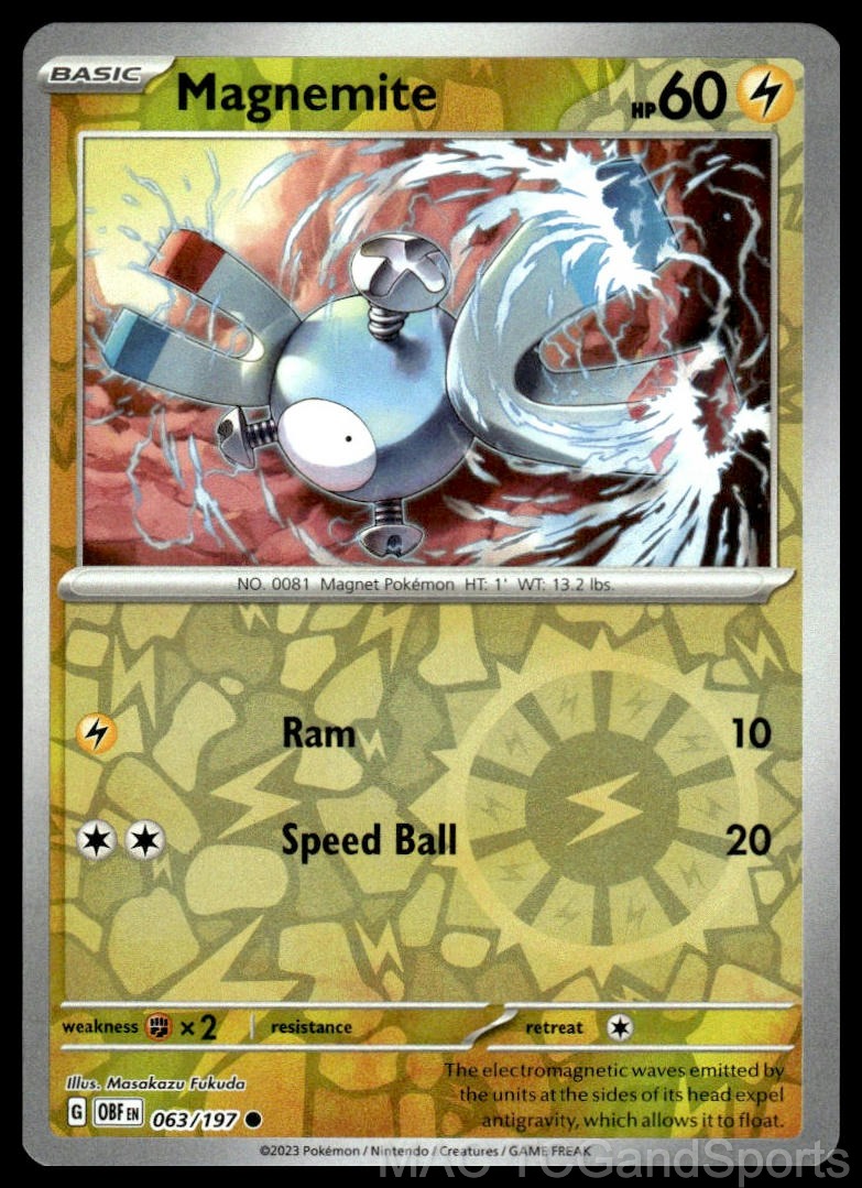 Magnemite 063/197 Reverse Holo
