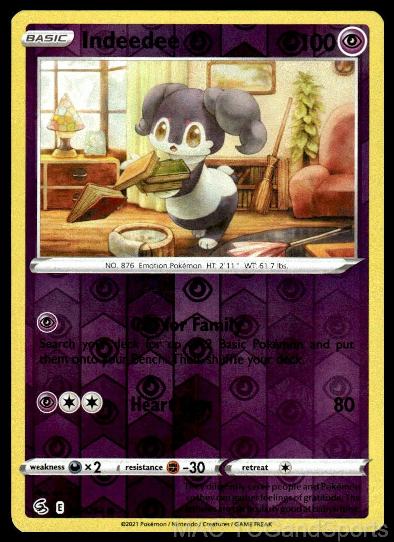 Indeedee 127/264 Reverse Holo