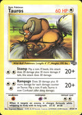 Tauros 47/64 Unlimited Jungle Pokemon TCG LP