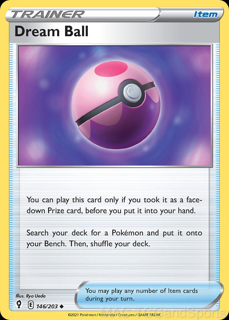 Dream Ball 146/203 Reverse Holo