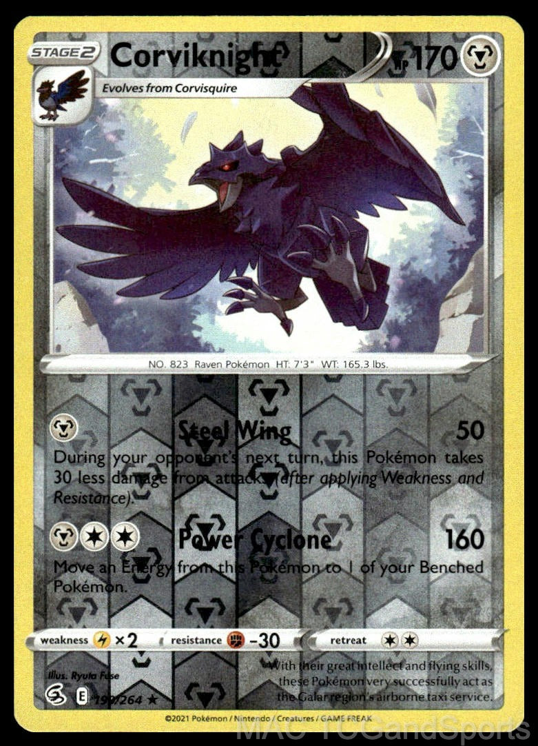 Corviknight 190/264 Reverse Holo