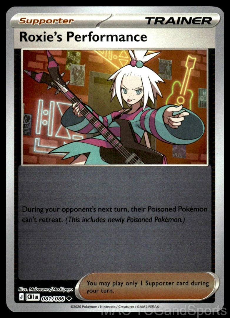 Roxie's Performance 081/086 Reverse Holo