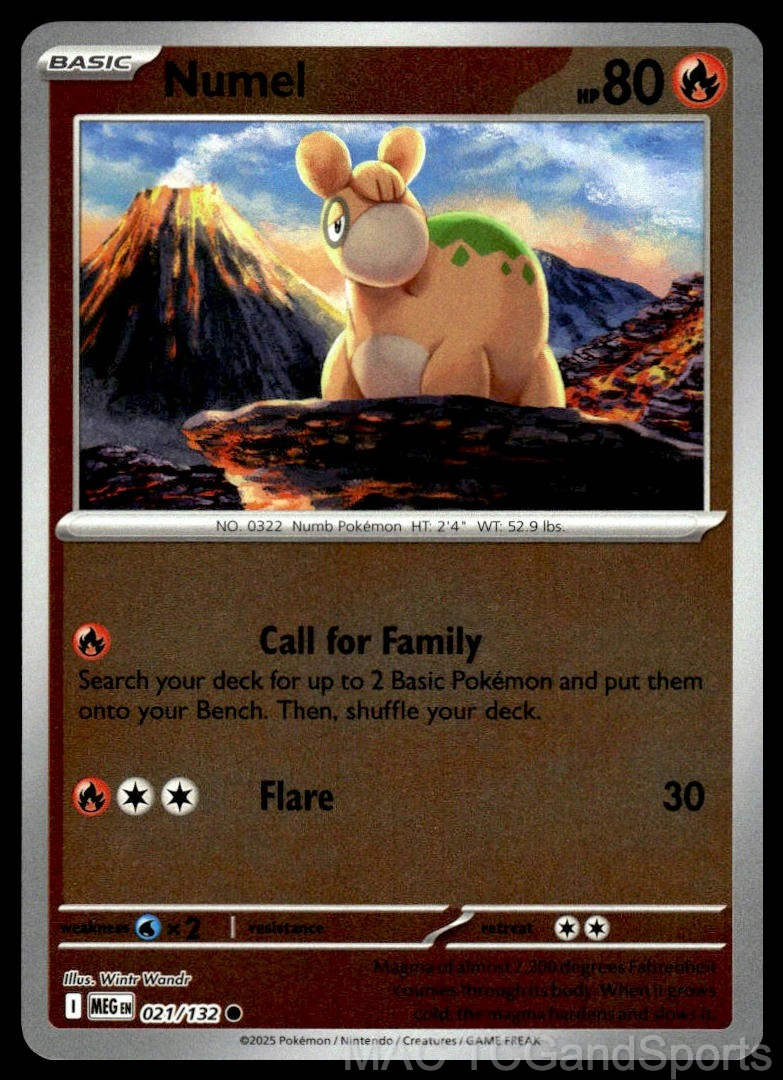 Numel 021/132 Reverse Holo
