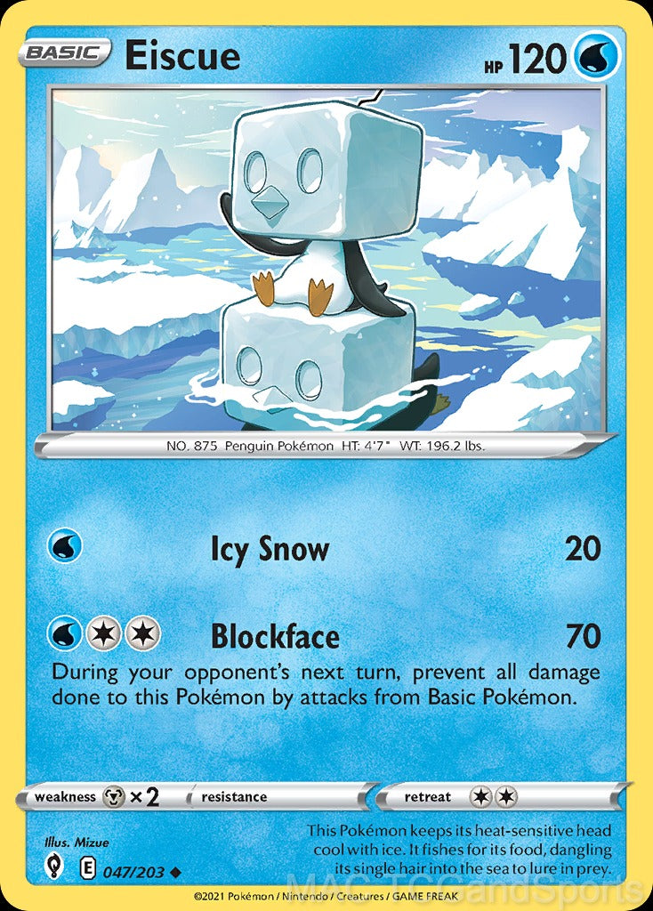 Eiscue 047/203 Reverse Holo