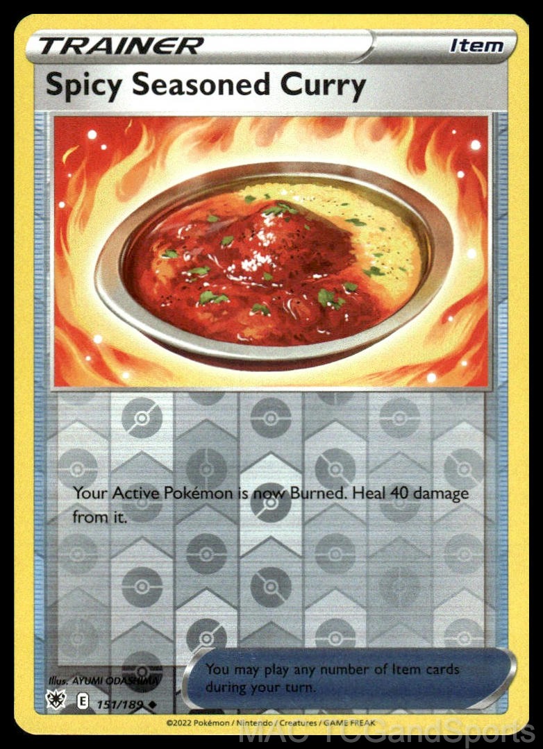 Spicy Seasoned Curry 151/189 Reverse Holo